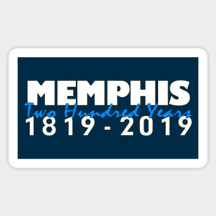 Memphis 200 year Anniversary Sticker